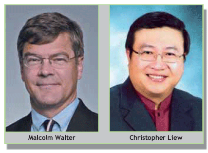 Malcolm Walter, Bentley&#39;s chief operating officer, and Christopher Liew, Bentley&#39;s territory executive, Asia South explain the advantages and benefits of ... - gfx14