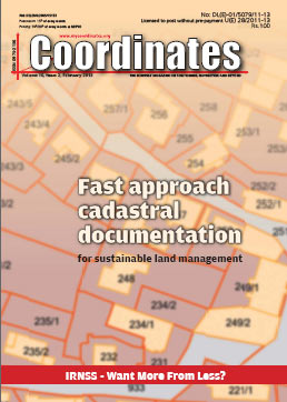 Coordinates : A resource on positioning, navigation and beyond